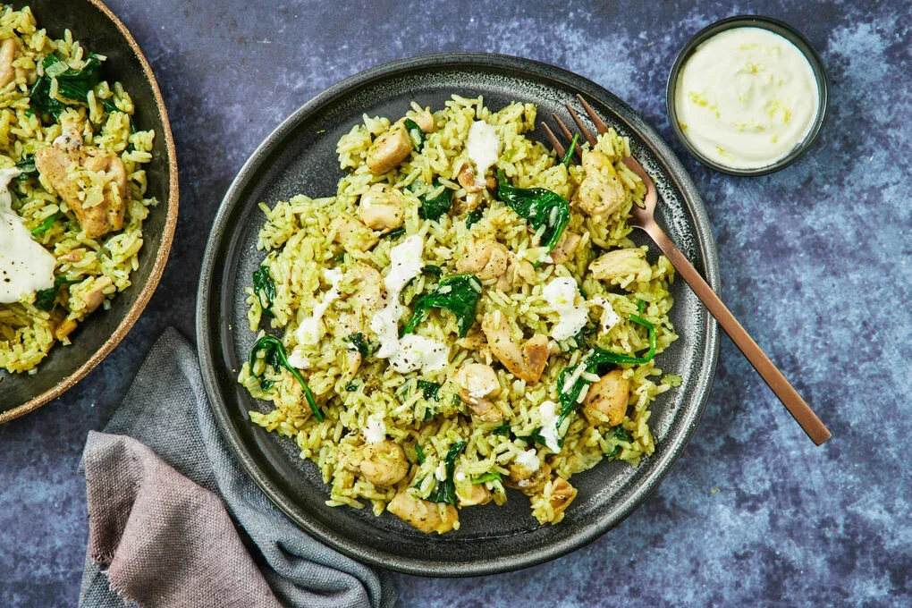 Green Chilli Chicken Pulav