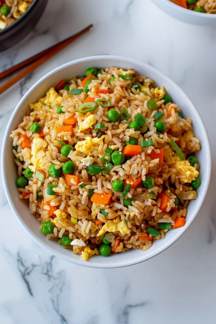 Schezwan Egg Fried Rice
